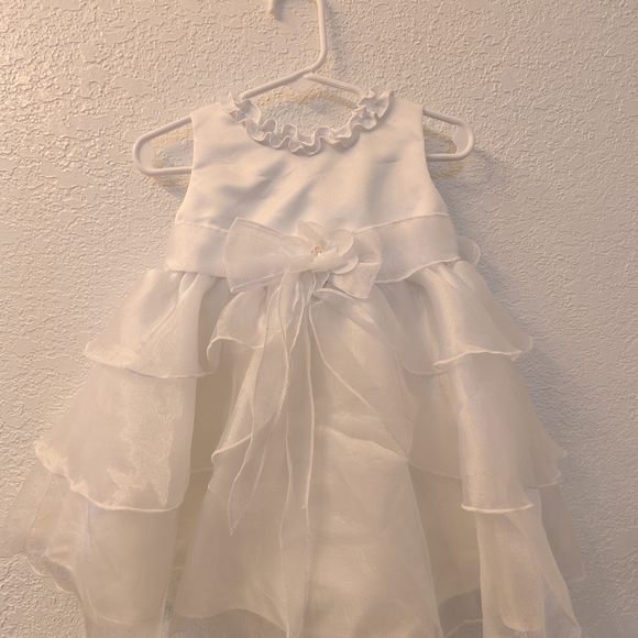 Kids Collection Other - Kids Collection Elegant White Ruffled Dress Toddler 2t Girls